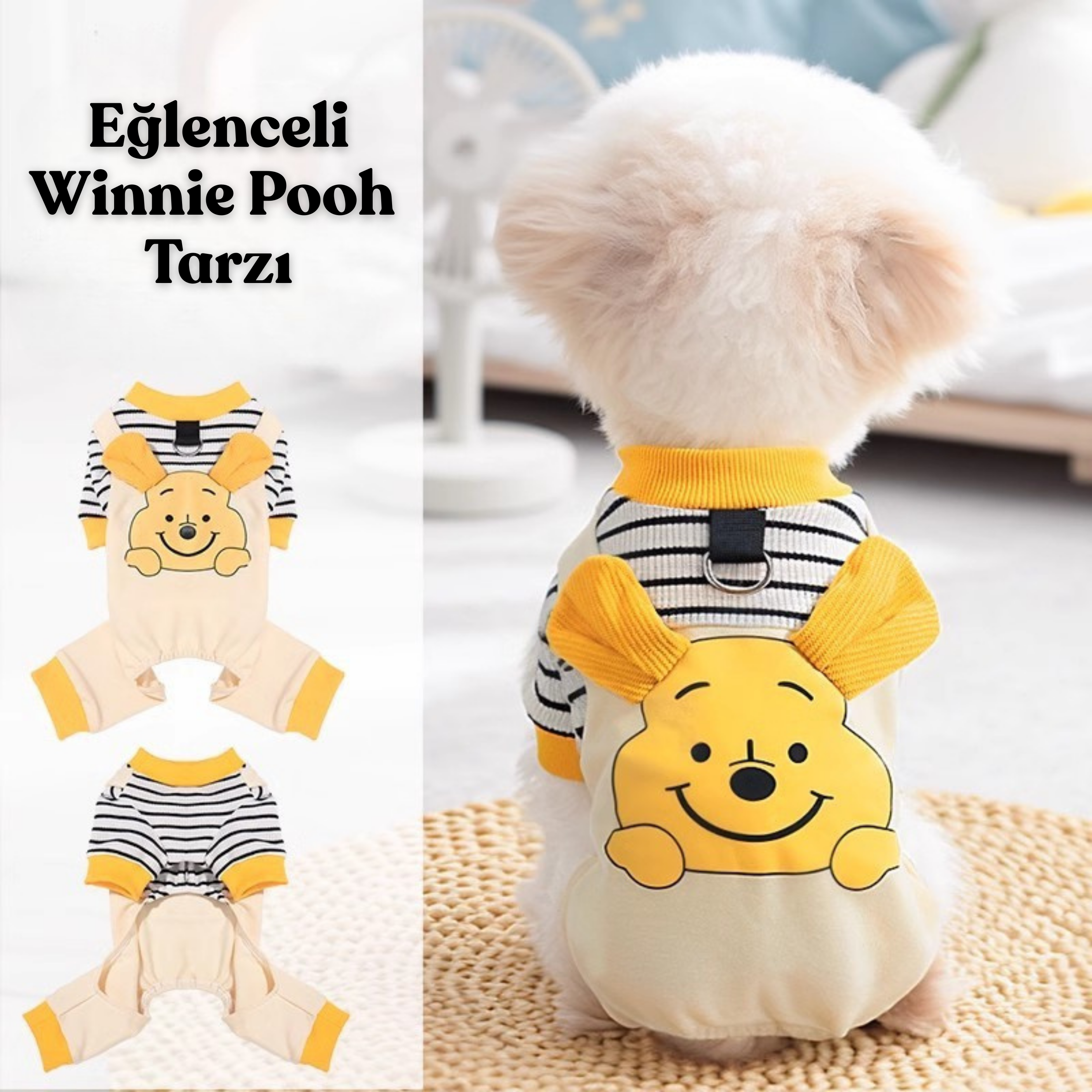 WinniePooh Desenli Tulum