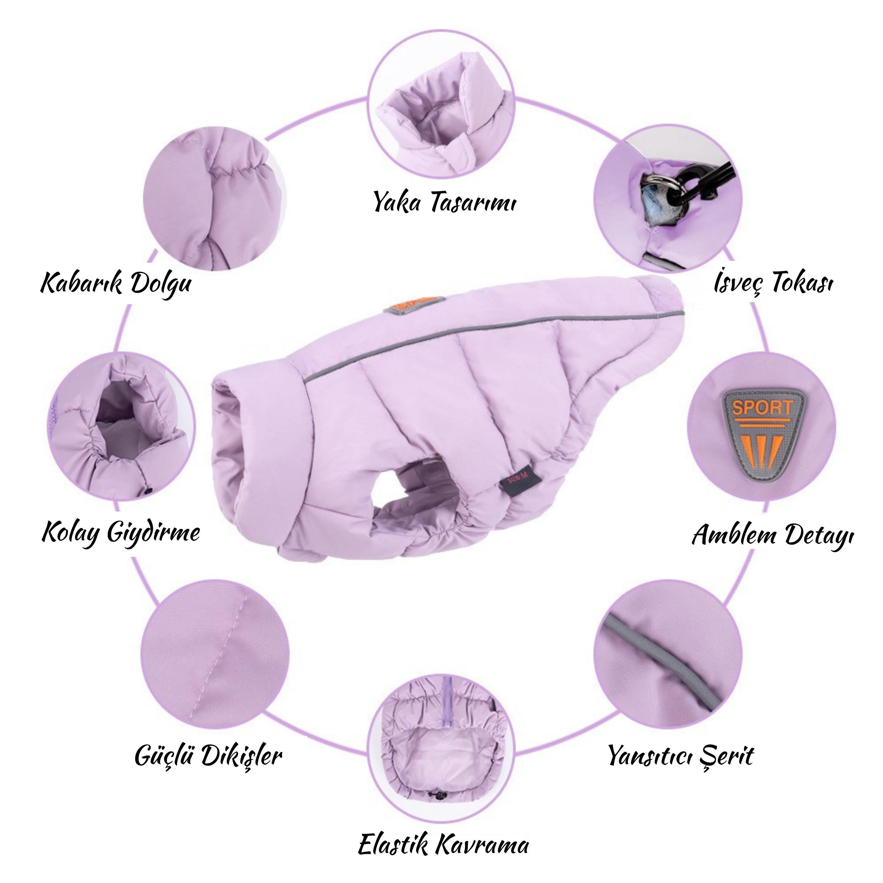 WinterLuxe Şişme Mont