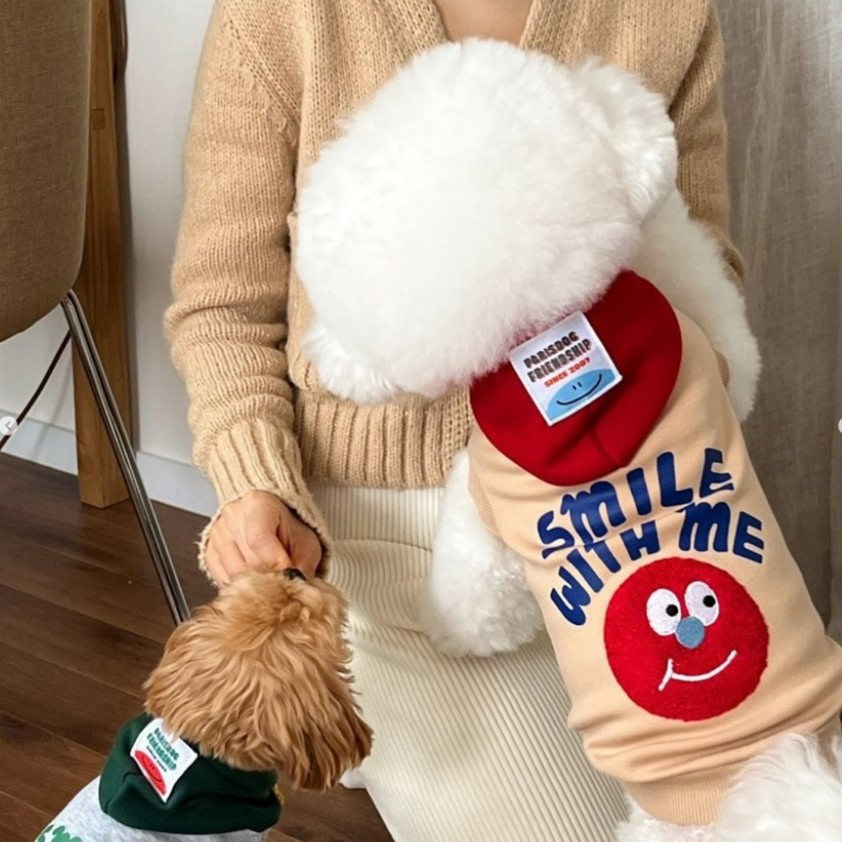 HappyDog Kapüşonlu Sweat