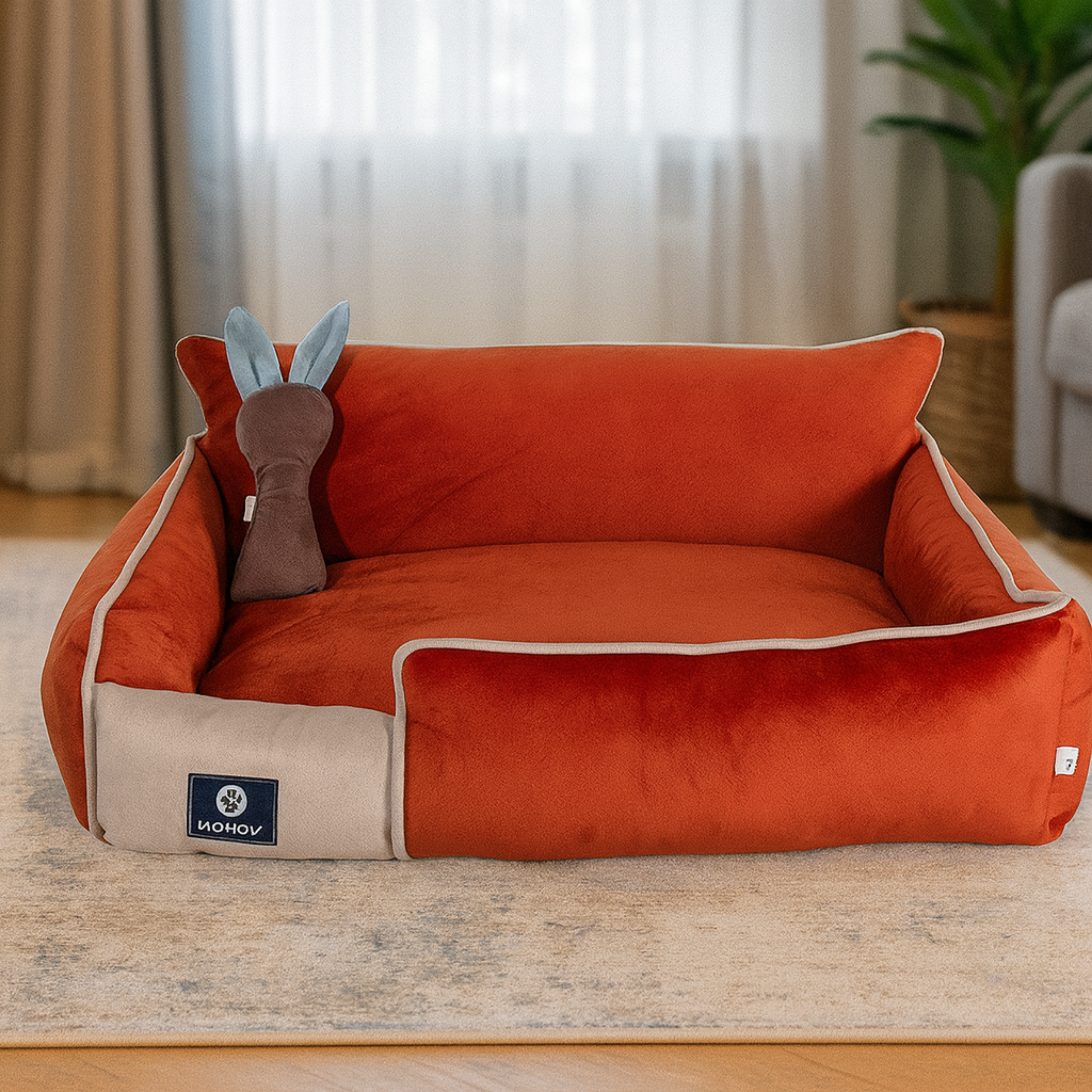 FunNest Renkli Köpek Yatağı