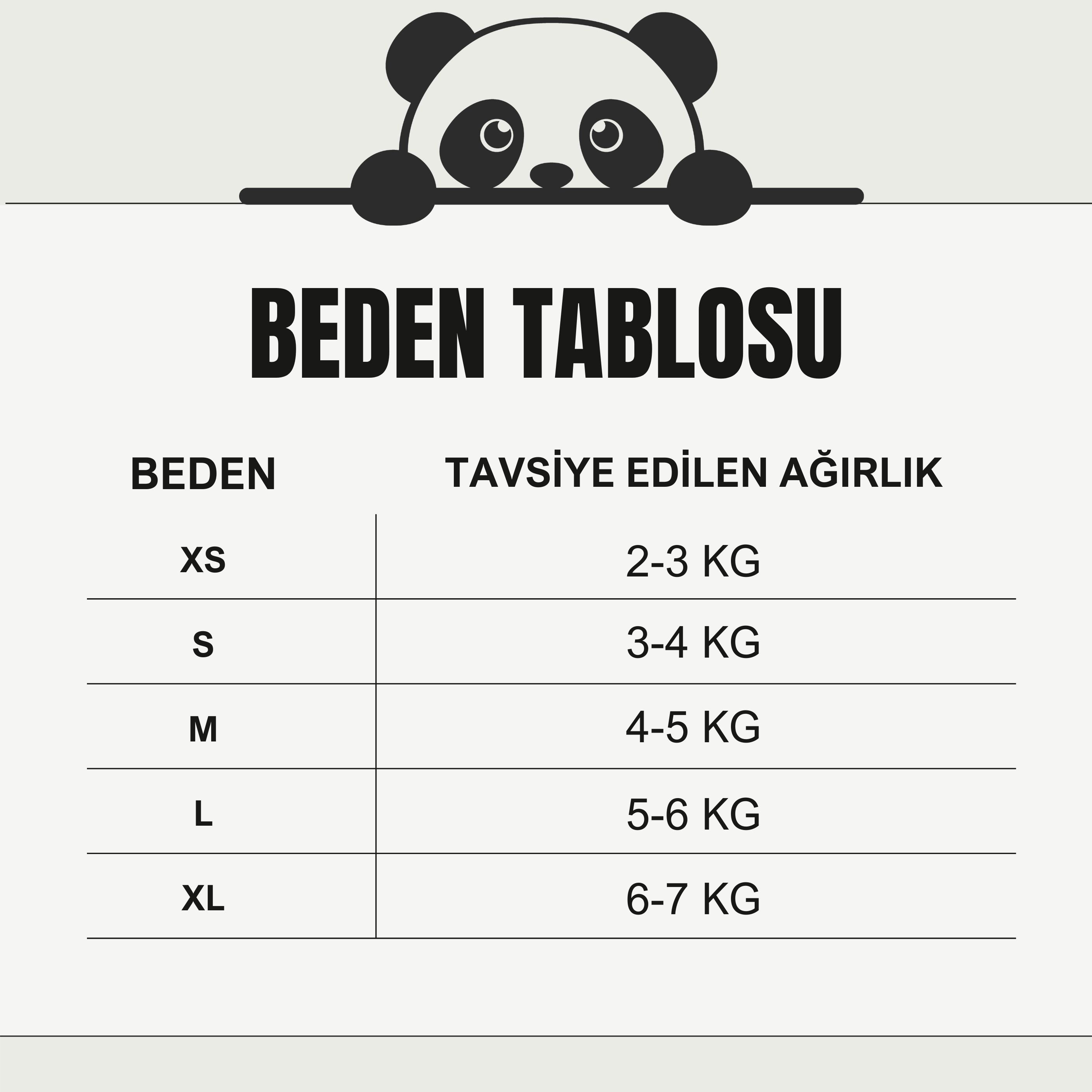 Panda Desenli Tişört