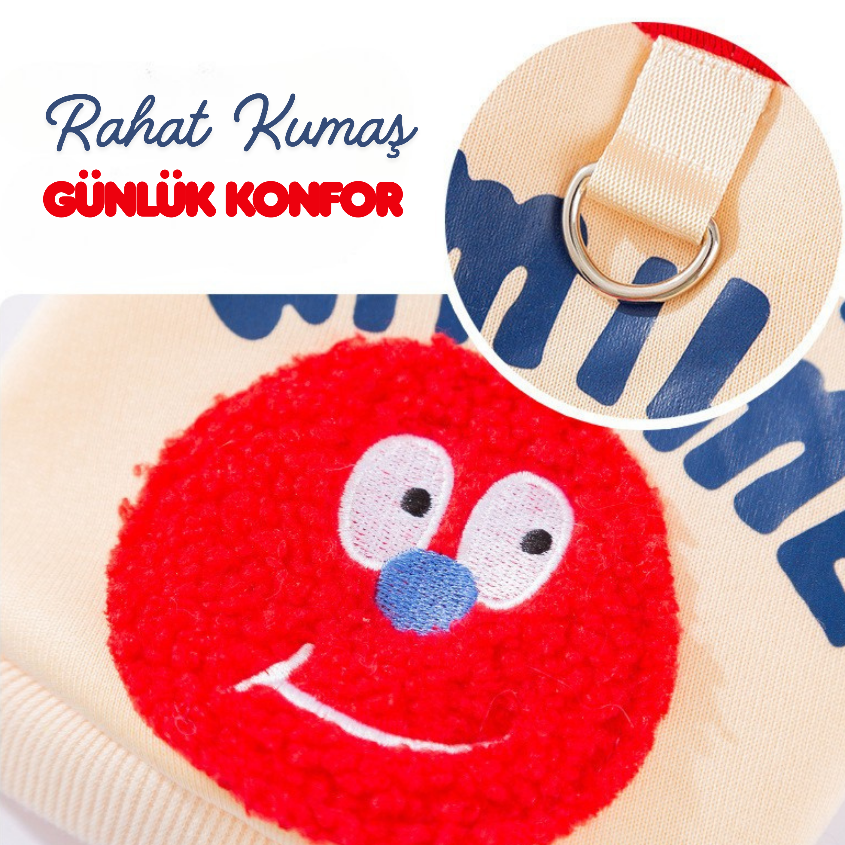 HappyDog Kapüşonlu Sweat